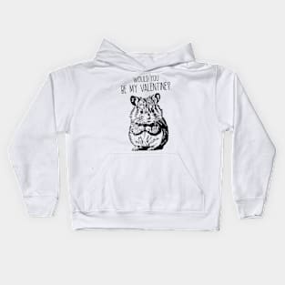 Would You Be My Valentine ? Kids Hoodie